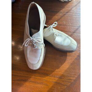 COPY - Cole Haan Oxford Shoes Two Tone Beige Lace Up Mens 12D